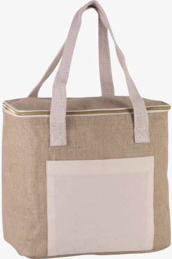 Image produit Sac isotherme en jute - modèle moyen