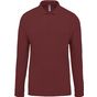 Kariban Polo piqué manches longues homme  wine