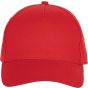 K-up Casquette en coton et polyester recyclés K-loop tracking - 5 panneaux red
