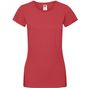 fruit of the loom Sofspun® T Lady-Fit rouge