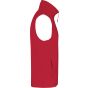 Kariban Bodywarmer micropolaire homme red