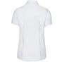 Russell Chemise à chevrons cintrée manches courtes femme white