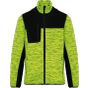 WK Designed To Work Veste recyclée en polytricot homme fluorescent_yellow_melange/black