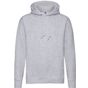 fruit of the loom Premium Hooded Sweat heather_grey