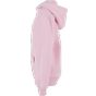 Build Your Brand Kids Fluffy Hoody Soft pink