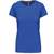 kariban T-shirt col rond manches courtes femme - light_royal_blue - S