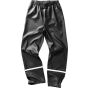 Result Prism Pu waterproof trouser with reflective bands and recycled backing black