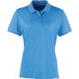 Premier Polo piqué Coolchecker® pour femme sapphire