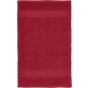 Unbranded Serviette Sophia de 30 x 50 cm en coton rouge