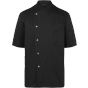karlowsky Men's Short-Sleeve Chef Jacket Gustav Black