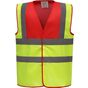 yoko Gilet haute visibilité red/hi_vis_yellow