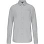 Kariban Chemise popeline manches longues snow_grey