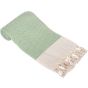 A&R Fouta Kemer Hamamzz® Green / Cream