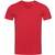 Stedman James Organic V-neck pepper_red