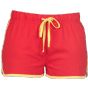 SF Clothing Women´s retro shorts red/yellow