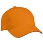 Myrtle Beach 6 Panel Cap Heavy Cotton orange