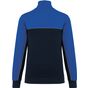 WK-Designed-To-Work Sweat-shirt écoresponsable col zippé unisexe navy/royal_blue