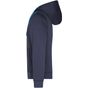 James&Nicholson Men's Hooded Jacket navy/cobalt