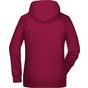 James&Nicholson Ladies´ Hoody wine