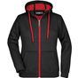James&Nicholson Ladies' Doubleface Jacket black/red