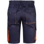 Velilla Bermuda multipoches bicolore navy/orange