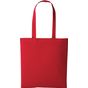 Nutshell Sac de courses en coton avec anses longues fire_red