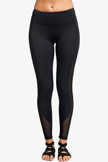 Image produit Legging Femme Tridri® Long À Pans Techniques En Filet