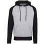 Build Your Brand Raglan Hoody heather_grey/black
