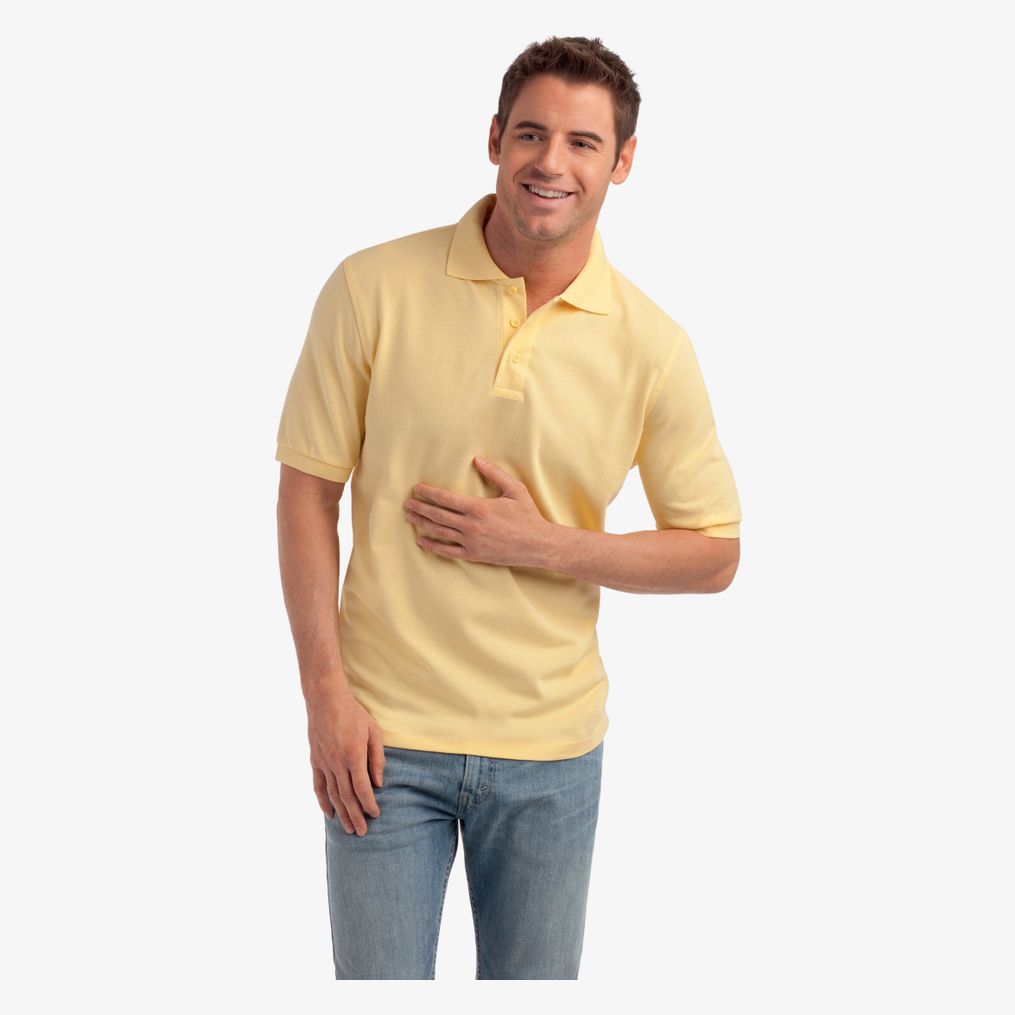 Beefy Polo  Hanes