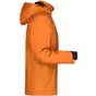 James&Nicholson Men's Winter Softshell Jacket orange