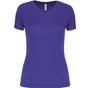 ProAct T-shirt de sport manches courtes col v femme violet