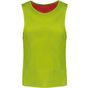 ProAct CHASUBLE RÉVERSIBLE MULTISPORTS ADULTE ET ENFANT sporty_red/fluorescent_green