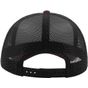 Atlantis Rapper Cap white/black/burgundy