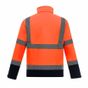 yoko Veste softshell haute visibilité hi_vis_orange/navy