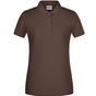 James&Nicholson Ladies´ Basic Polo brown