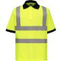 Yoko Polo manches courtes haute visibilité hi_vis_yellow