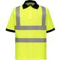 yoko Polo manches courtes haute visibilité hi_vis_yellow