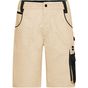 James&Nicholson Workwear Bermudas -STRONG- stone/black