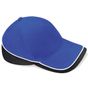 Beechfield Casquette de compétition Teamwear bright_royal/black/white