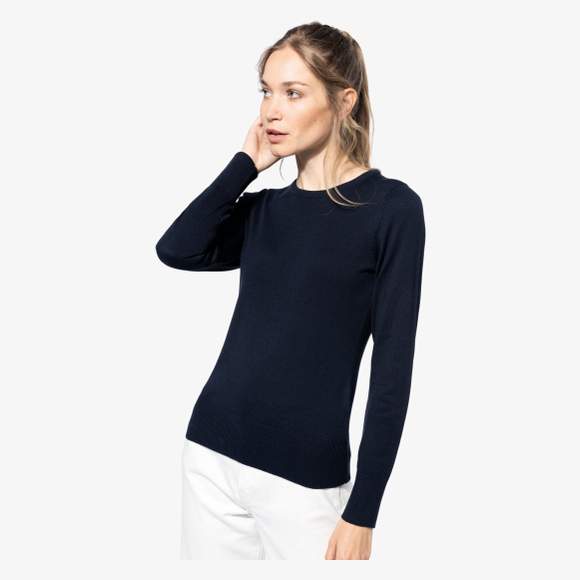 Pull col rond femme kariban