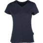 HRM Women's Luxury V-Neck Tees Navy