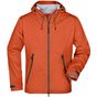 James&Nicholson Men´s Outdoor Jacket dark_orange/iron_grey