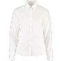 Kustom Kit Women' Business Shirt Long Sleeve White