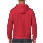 Gildan Heavy Blend Adult Full Zip Hooded Sweat red
