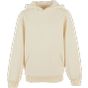 Build Your Brand Kids Fluffy Hoody White sand