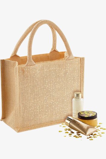 Image produit Shimmer Jute Mini Gift Bag