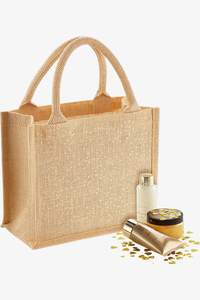 Image produit Shimmer Jute Mini Gift Bag