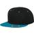 flexfit Classic Snapback 2-Tone Cap black/teal