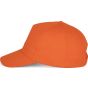 K-up Casquette Baseball - 5 panneaux orange