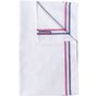 Kariban Essuie-vaisselle 2 rayures Origine France Garantie white